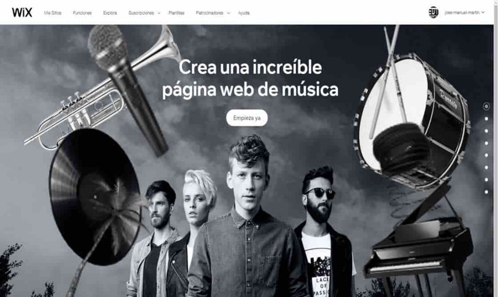 web gratis para musica